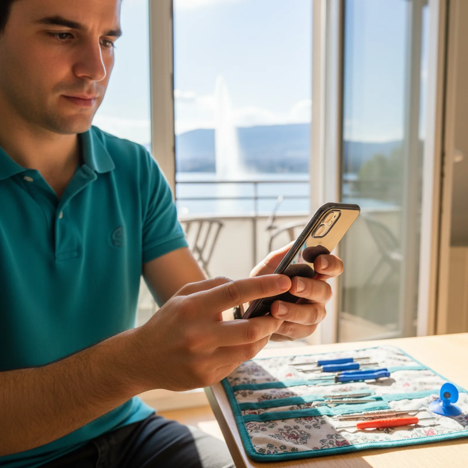 Réparation téléphone à domicile Genève